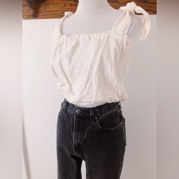 Vintage 90s High Waist Gray Jeans / Vintage High Waisted Jeans / Mom Jeans - Picture 5 of 8